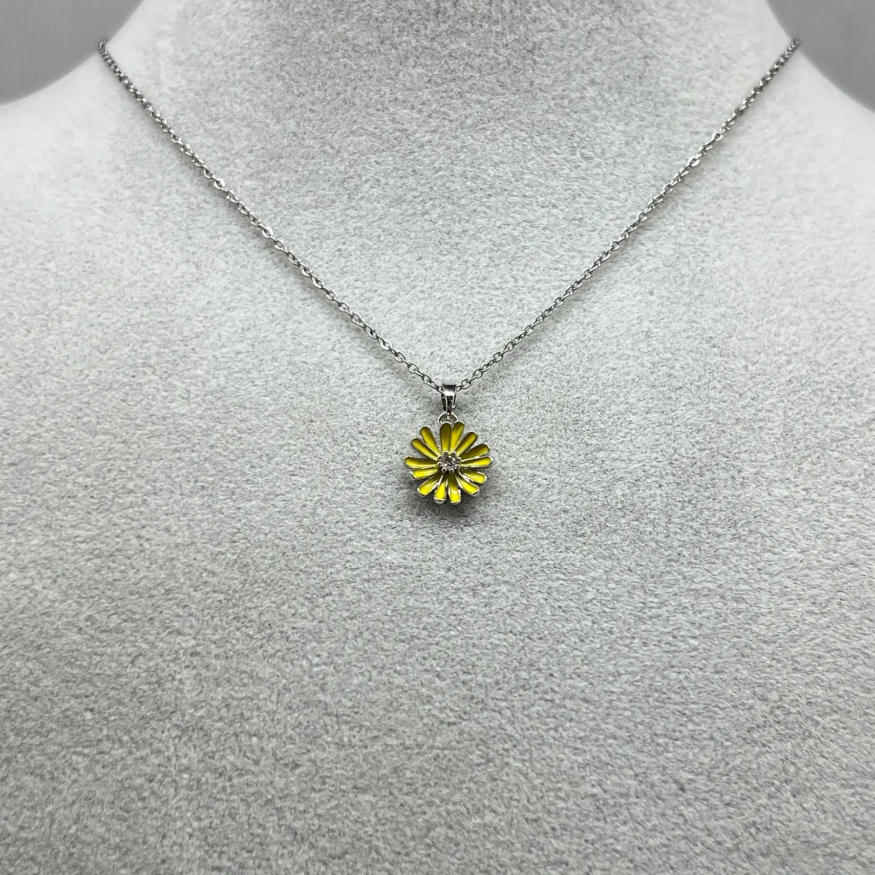 ÇELİK I Papatya Kolye