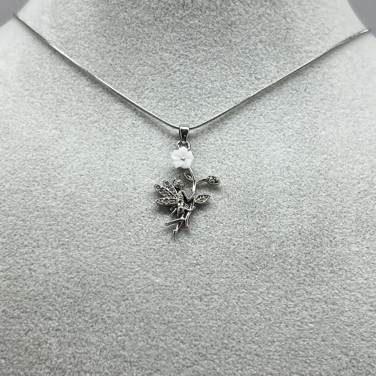 ÇELİK I Çiçek Peri Kolye