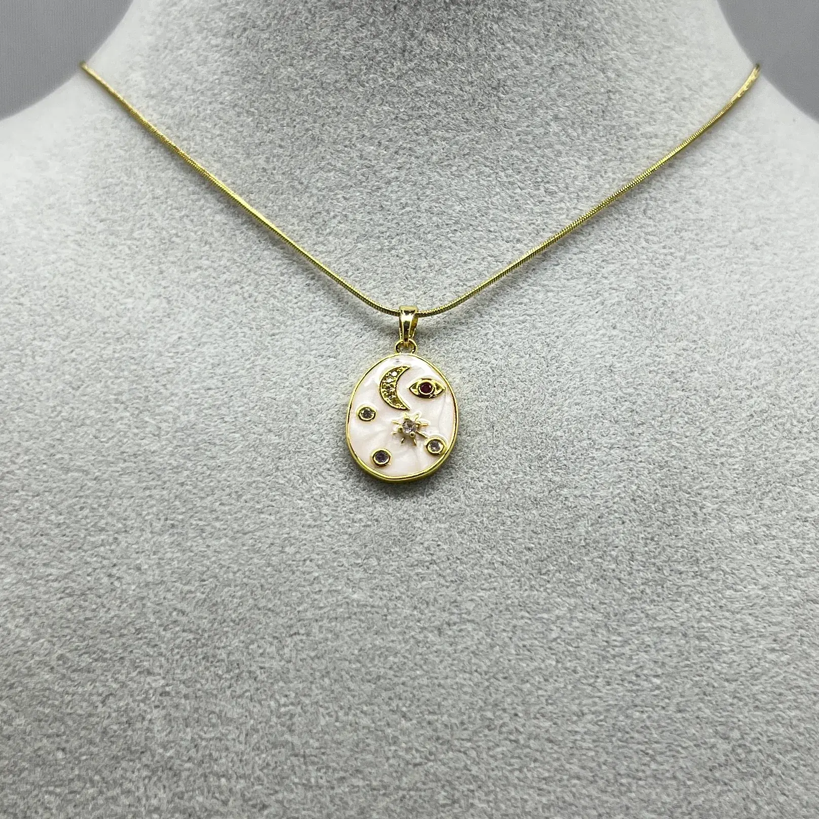 ÇELİK I Retro Kolye