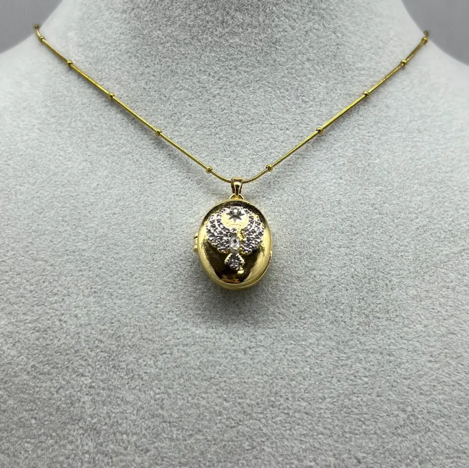 ÇELİK I Kapaklı Anı Kolye