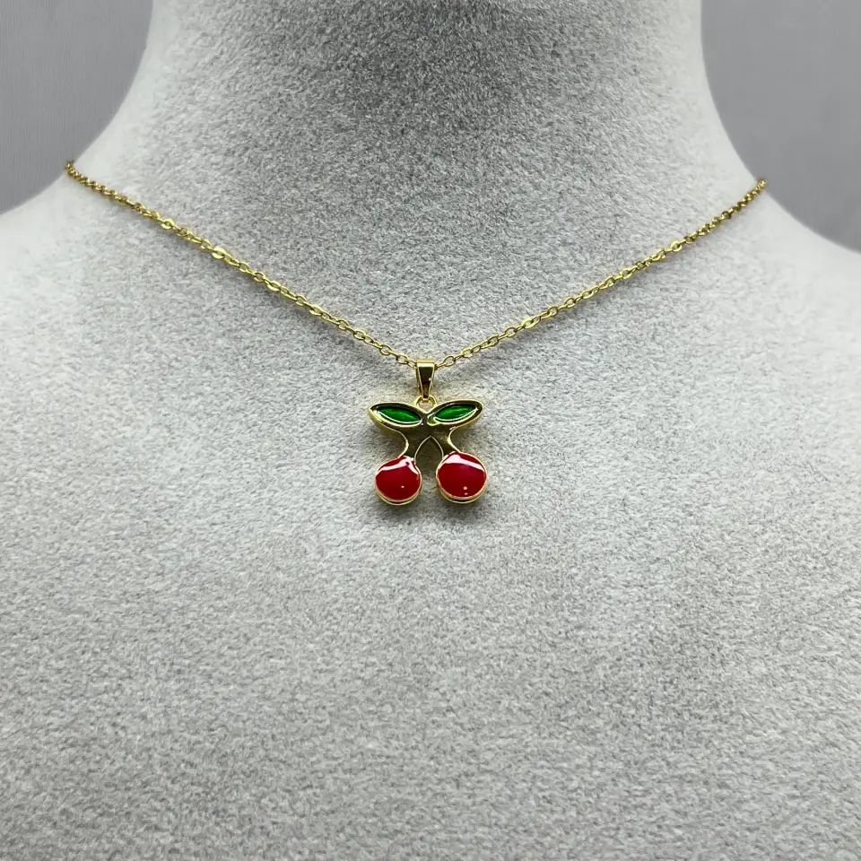 ÇELİK I Kiraz Kolye