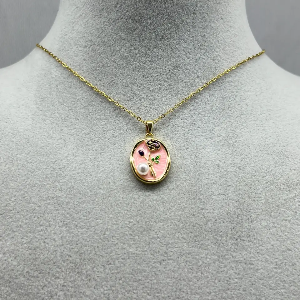 ÇELİK I Gerçek İncili Sanat Kolye