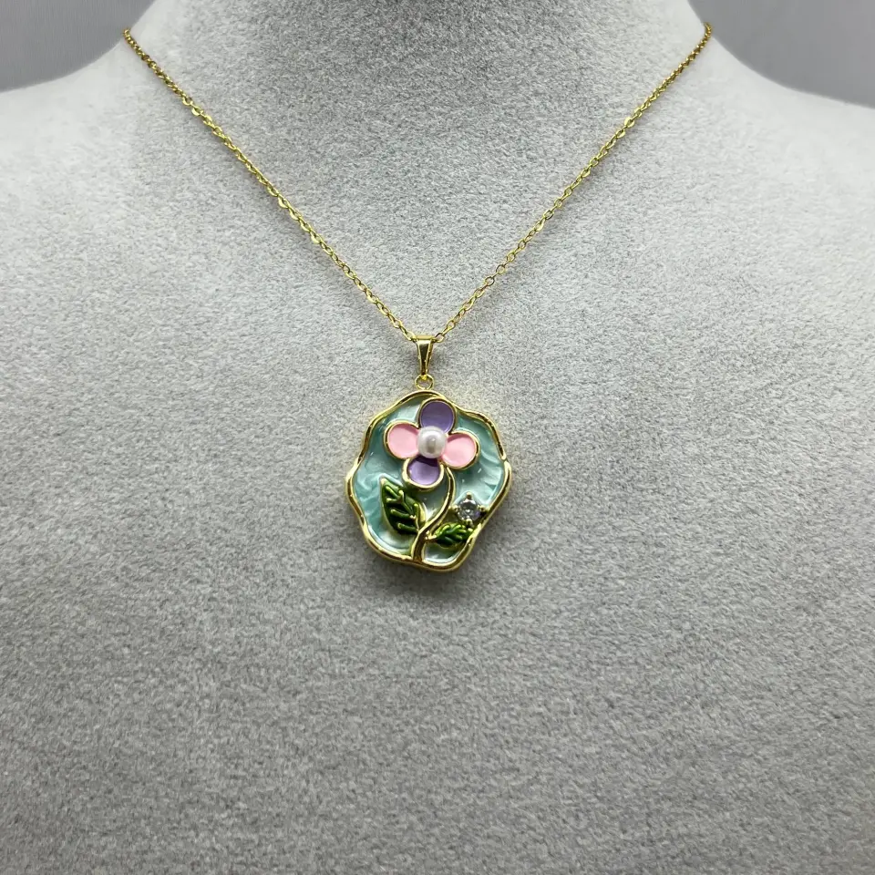 ÇELİK I Gerçek İncili Sanat Kolye