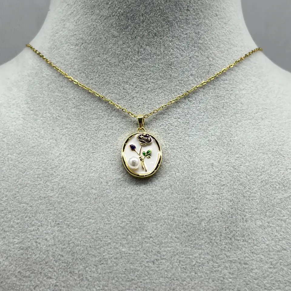 ÇELİK I Gerçek İncili Sanat Kolye