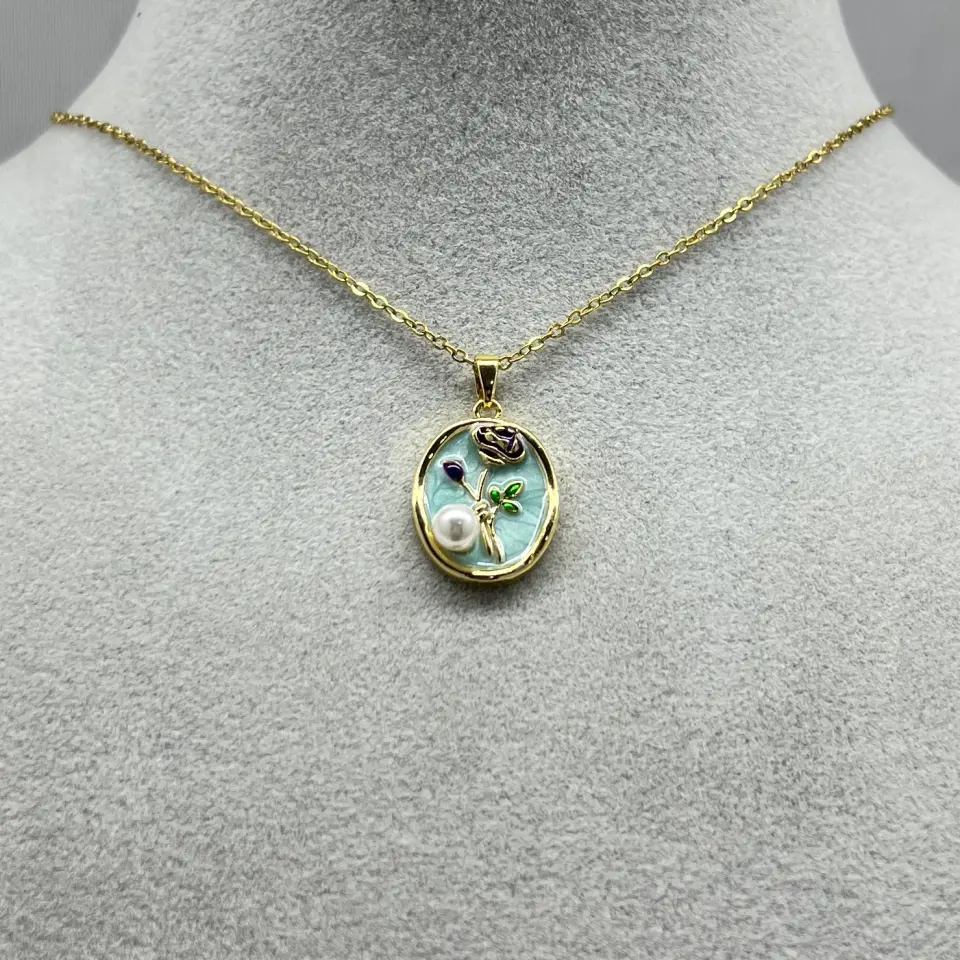 ÇELİK I Gerçek İncili Sanat Kolye