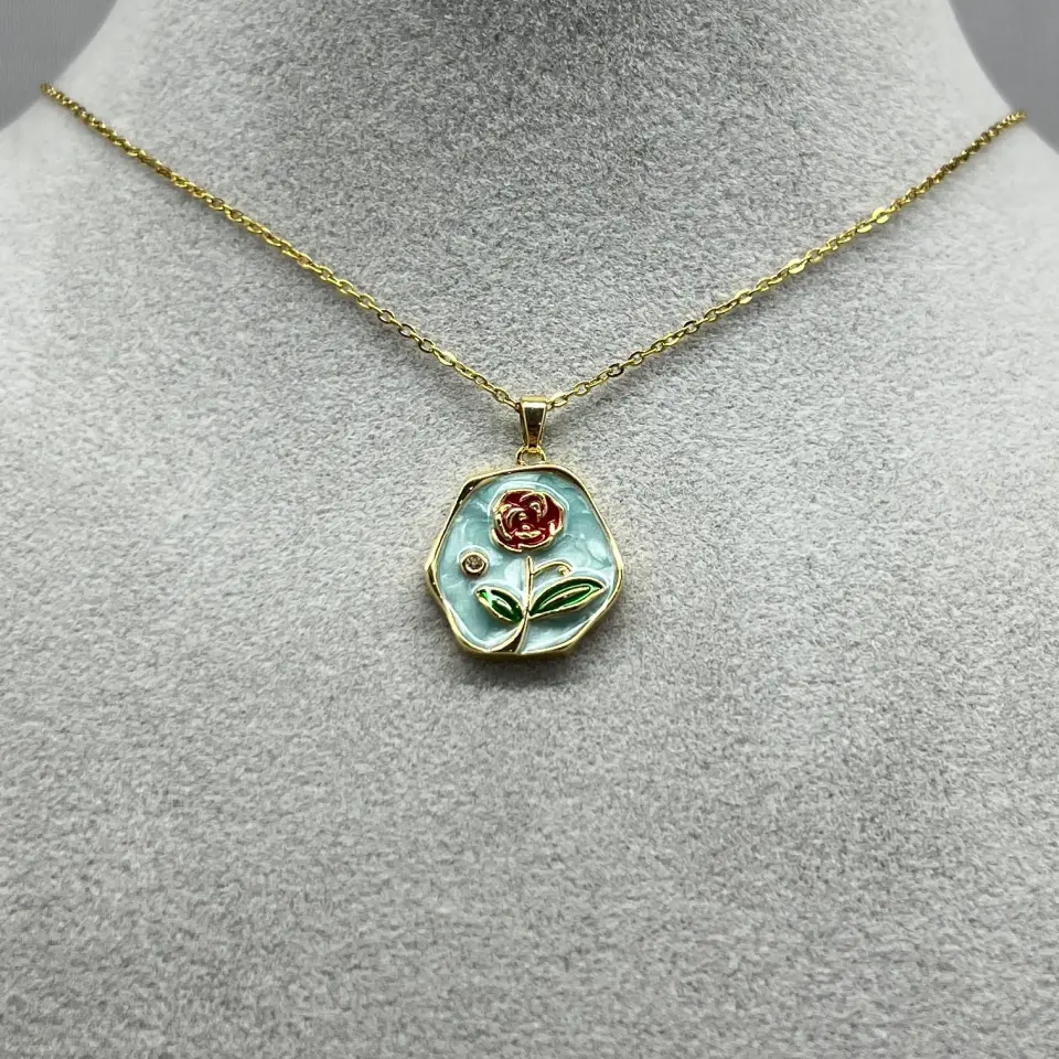 ÇELİK I Gerçek İncili Sanat Kolye