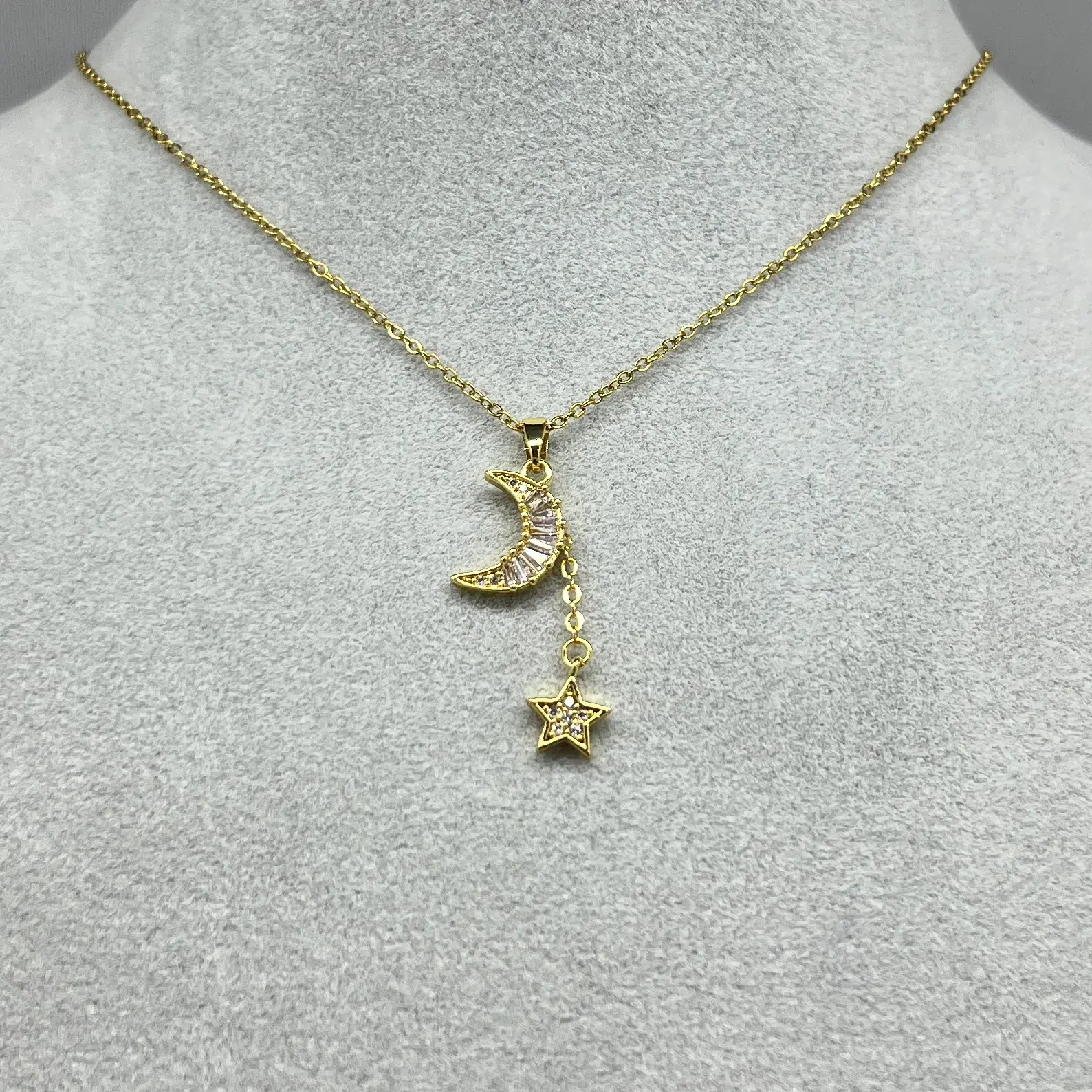 ÇELİK I Ay Yıldız Kolye