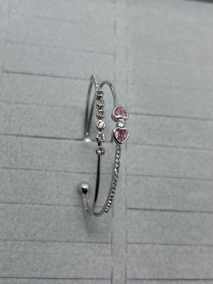 Vip I Pembe Kalp Kelepçe