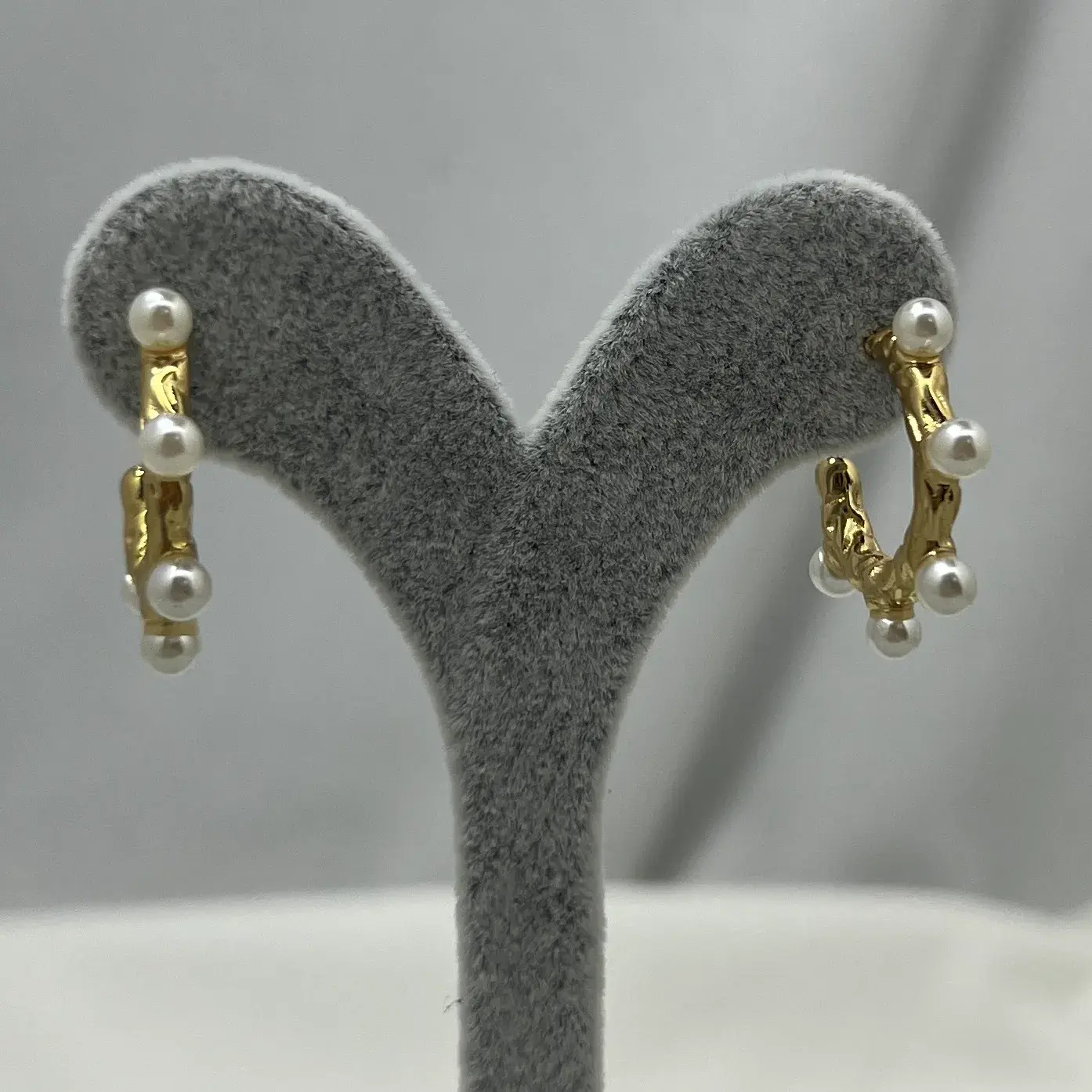 ÇELİK I İncili Küpe