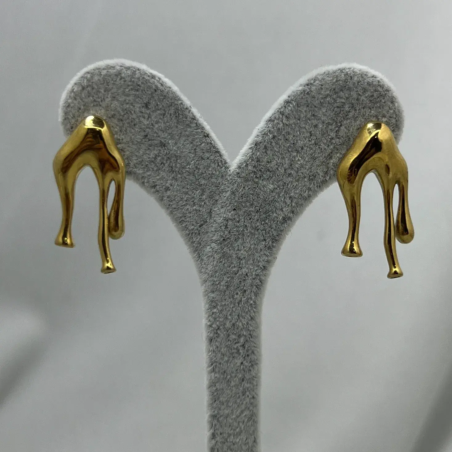 ÇELİK I Kalp Küpe