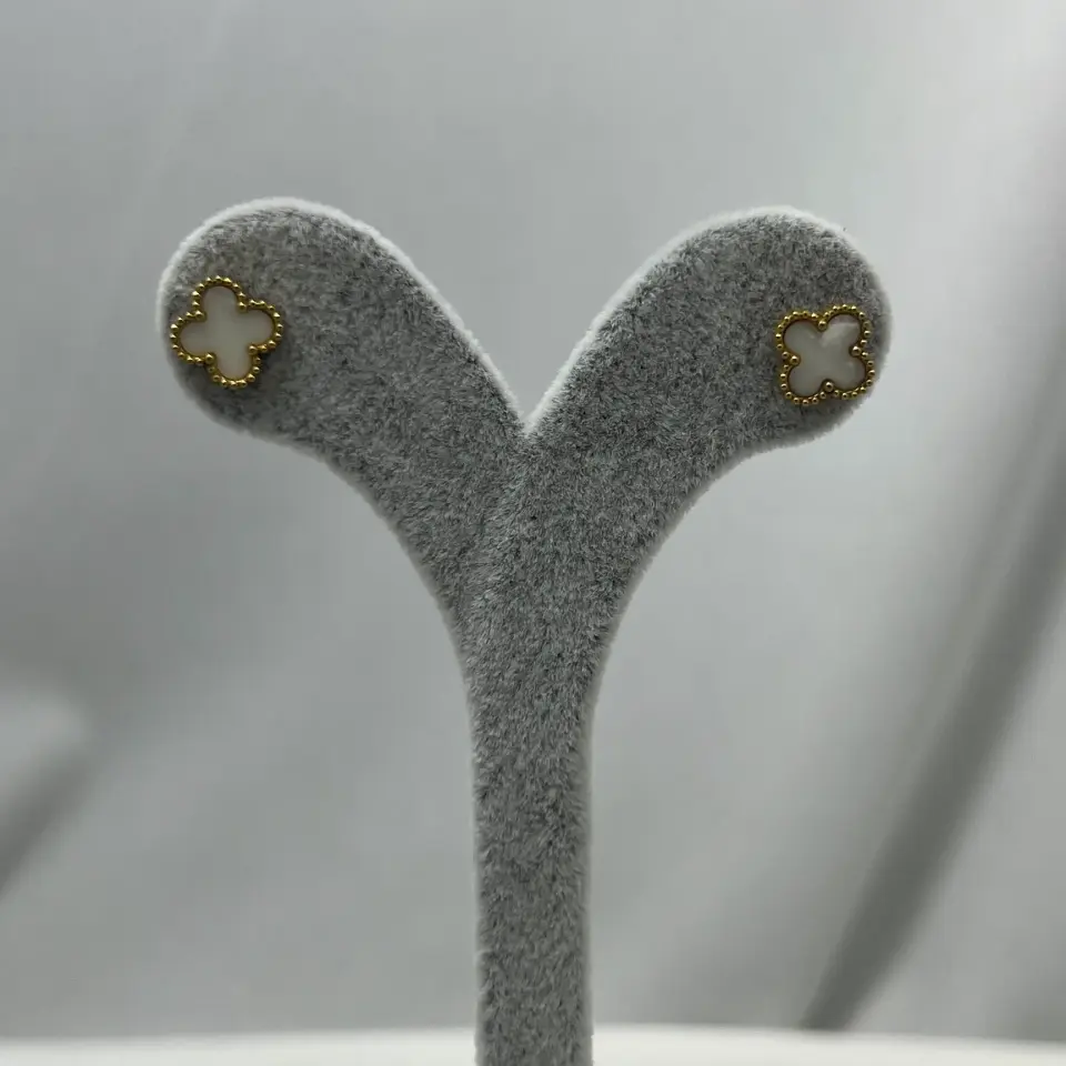 ÇELİK I Yonca Sedefli Küpe