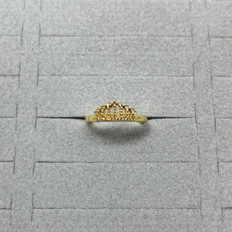 Pirinç I Ayarlanabilir Taç Model Yüzük