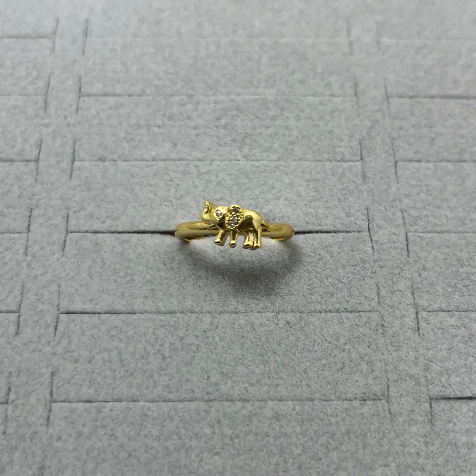 Pirinç I Ayarlanabilir Fil Yüzük