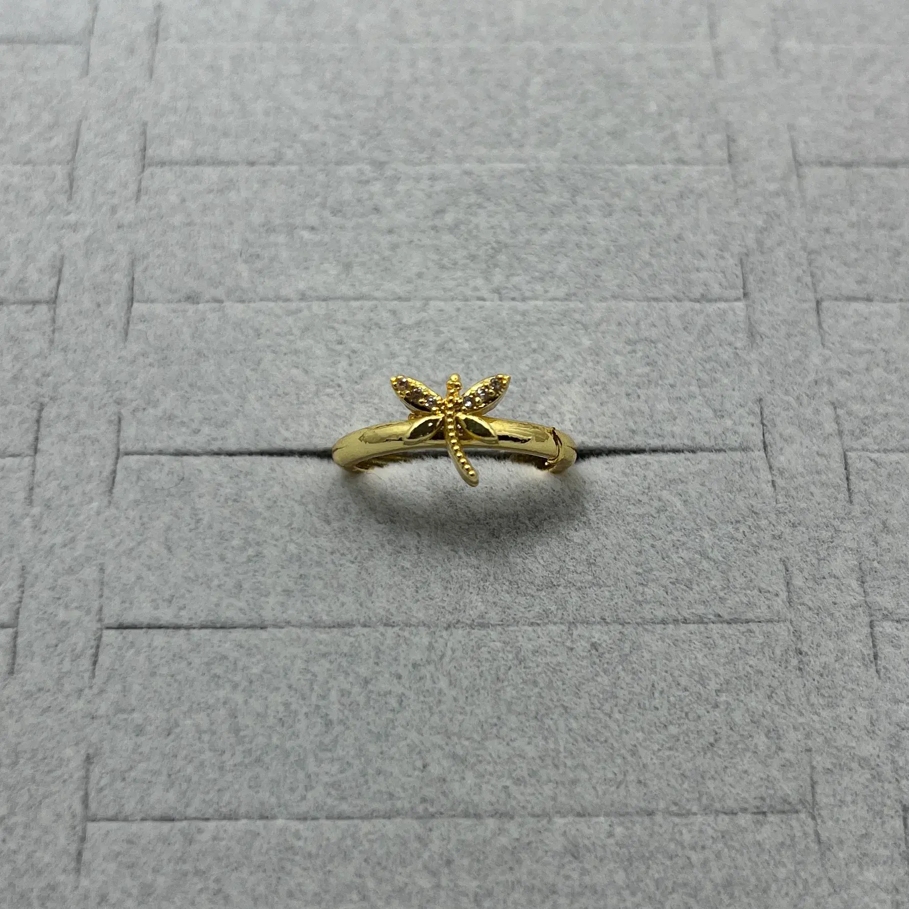 Pirinç I Ayarlanabilir Yusufcuk Yüzük