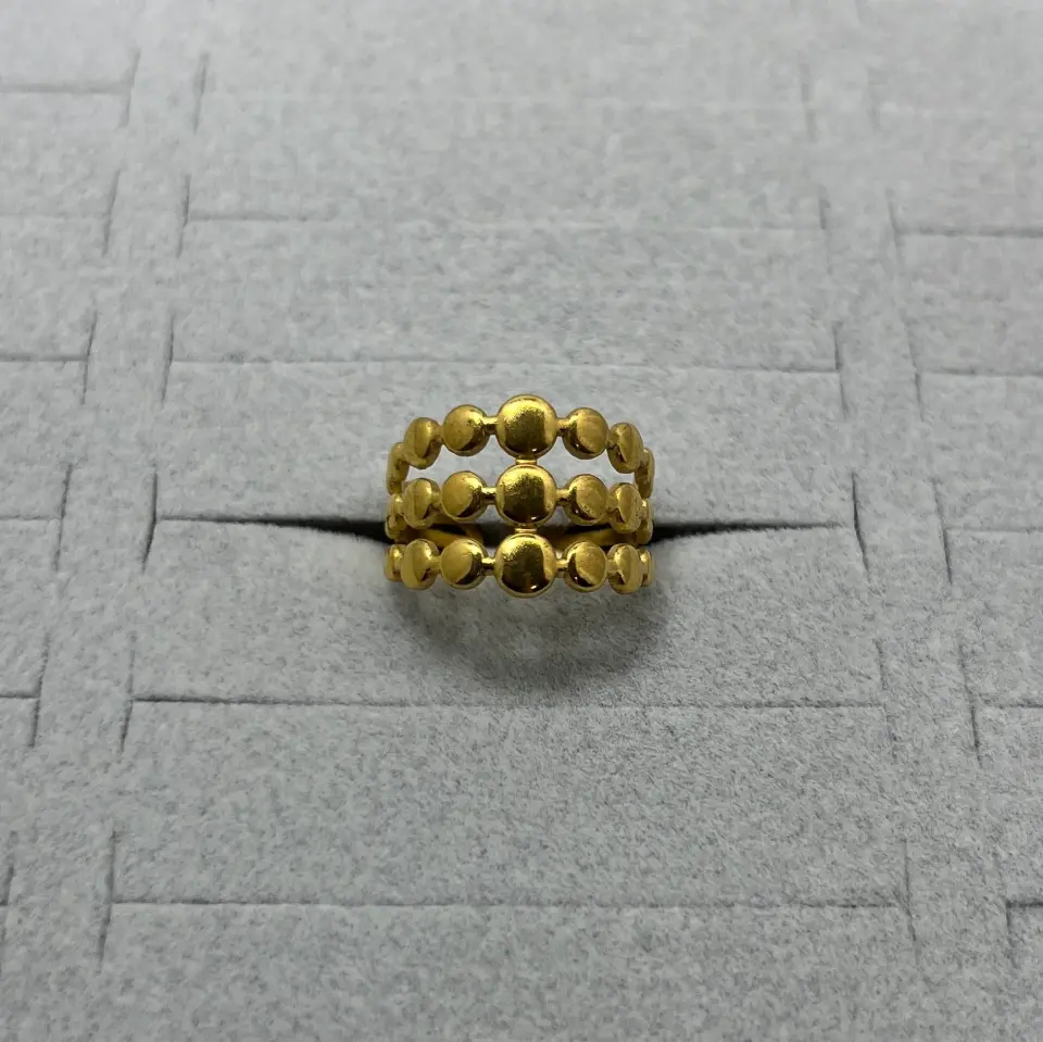 ÇELİK I Ayarlanabilir 3 Sıra Yüzük