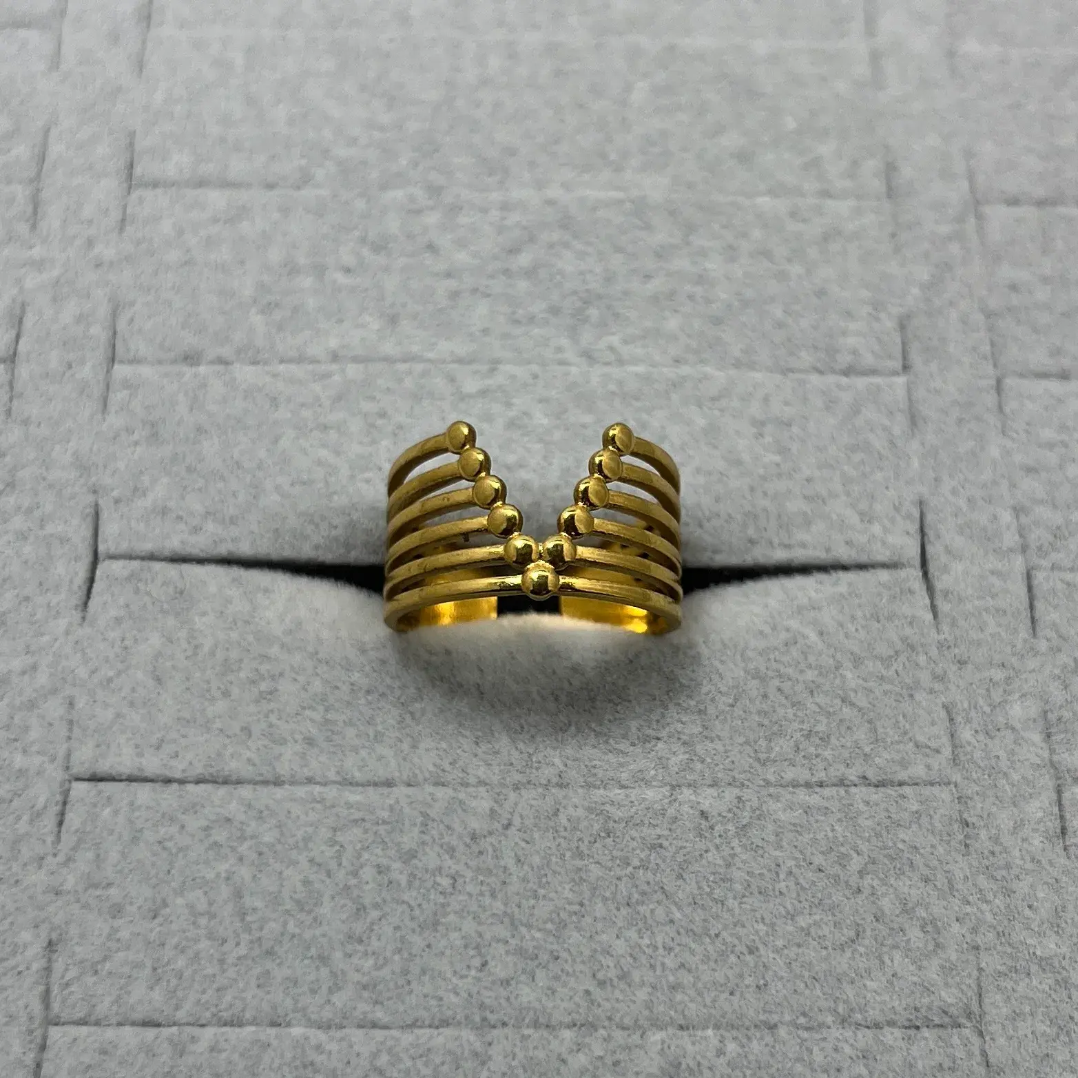 ÇELİK I Ayarlanabilir 6 Sıra Yüzük