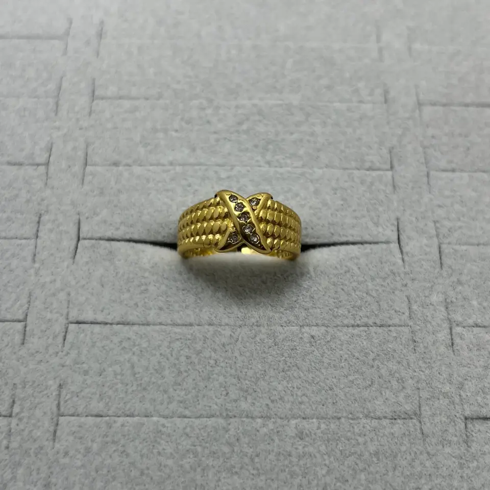 ÇELİK I Ayarlanabilir Taşlı Yüzük