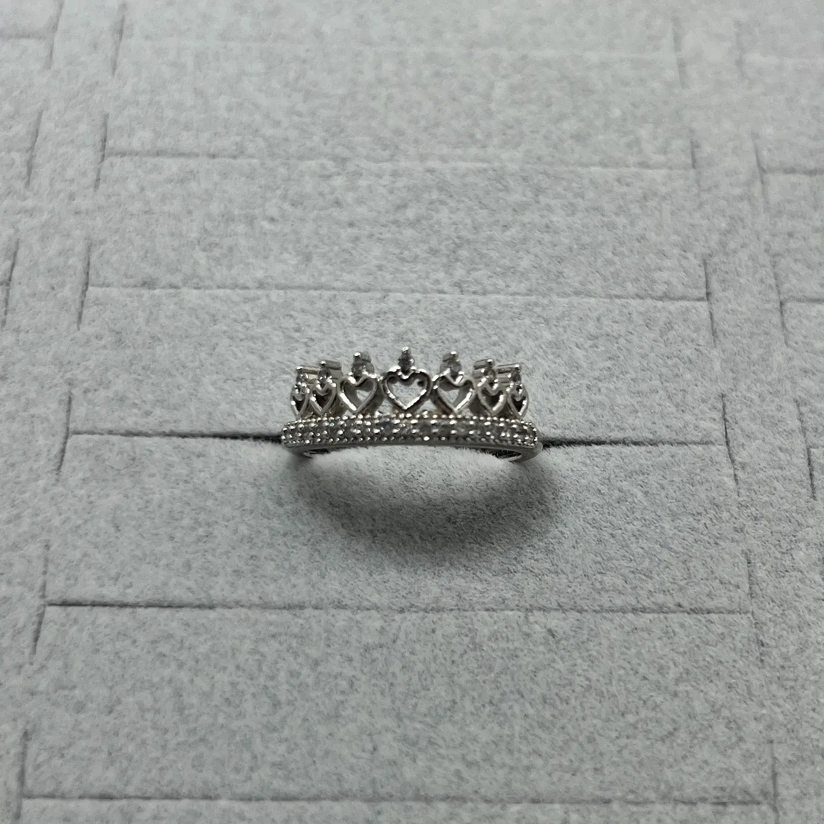 Pirinç I Ayarlanabilir Taşlı Kalp Yüzük