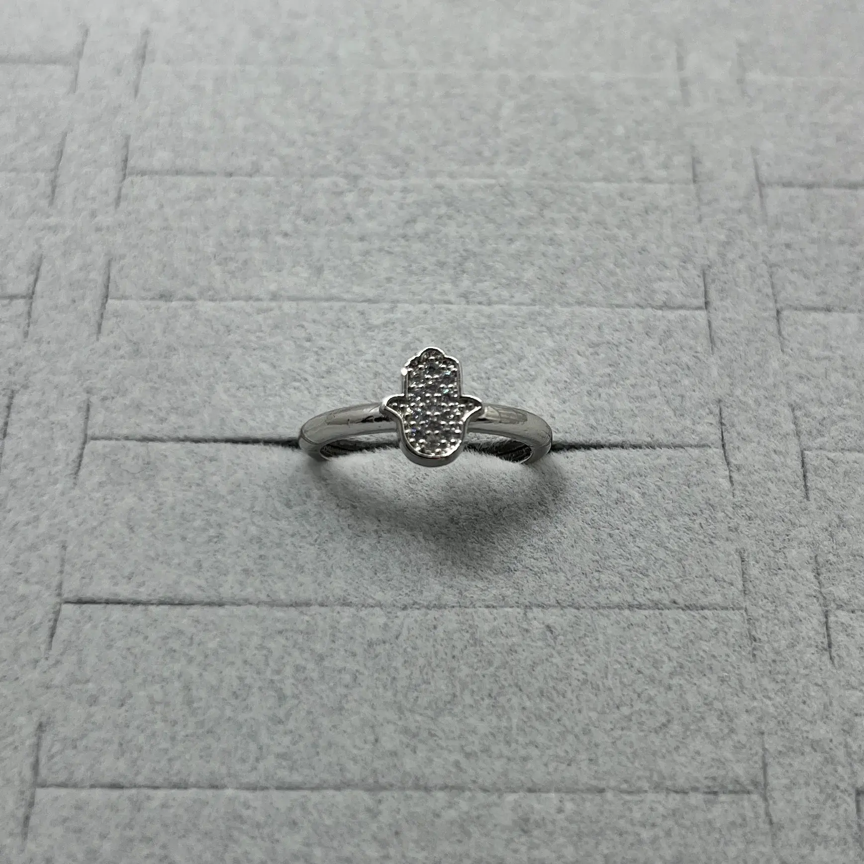 Pirinç I Ayarlanabilir Hamse Yüzük