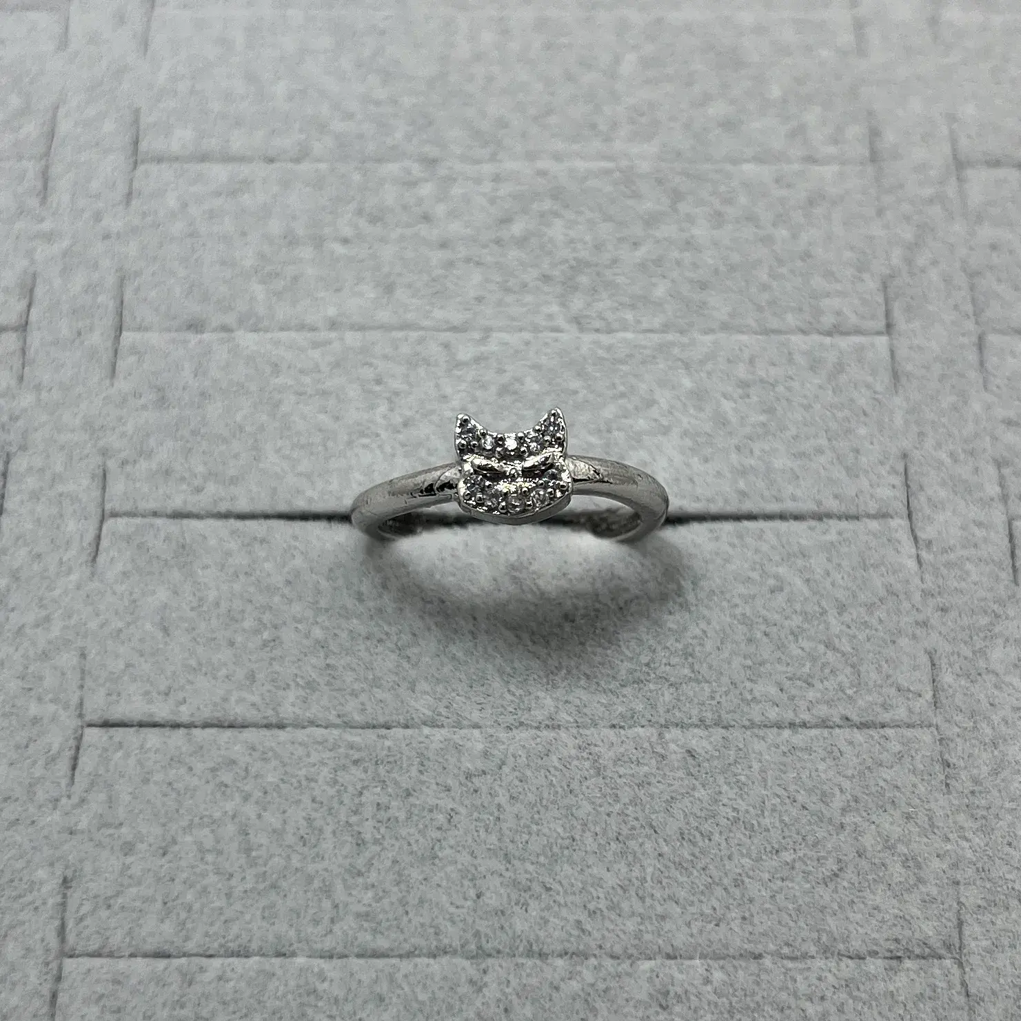 Pirinç I Ayarlanabilir Taşlı Yüzük