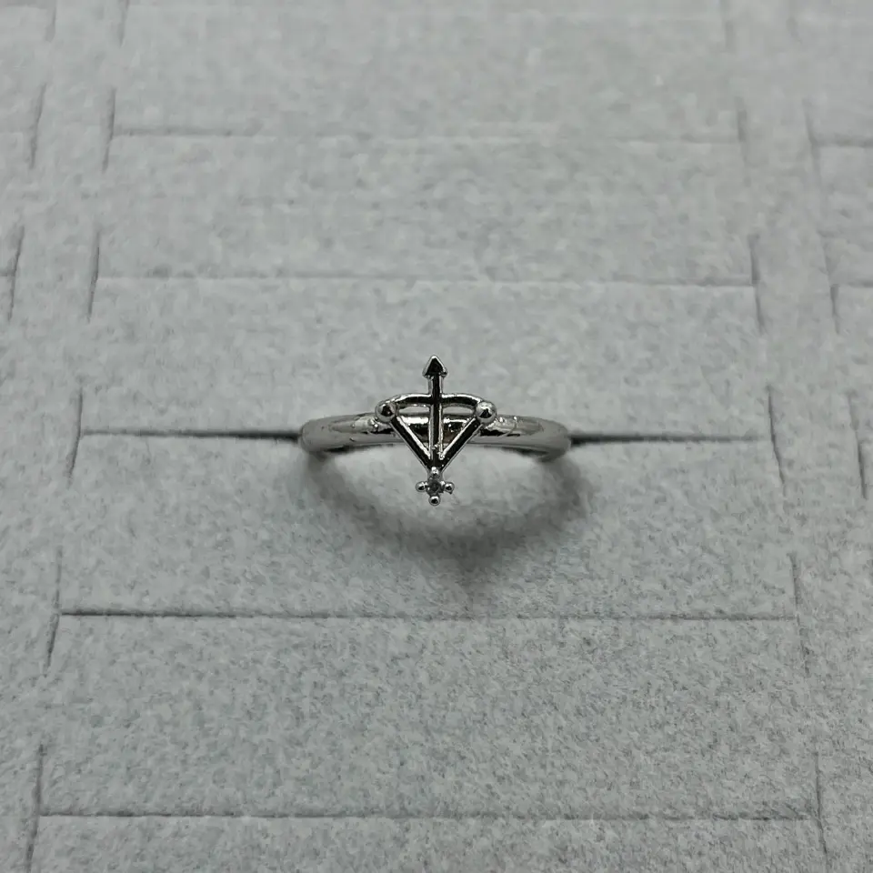 Pirinç I Ayarlanabilir Ok&Yay Yüzük