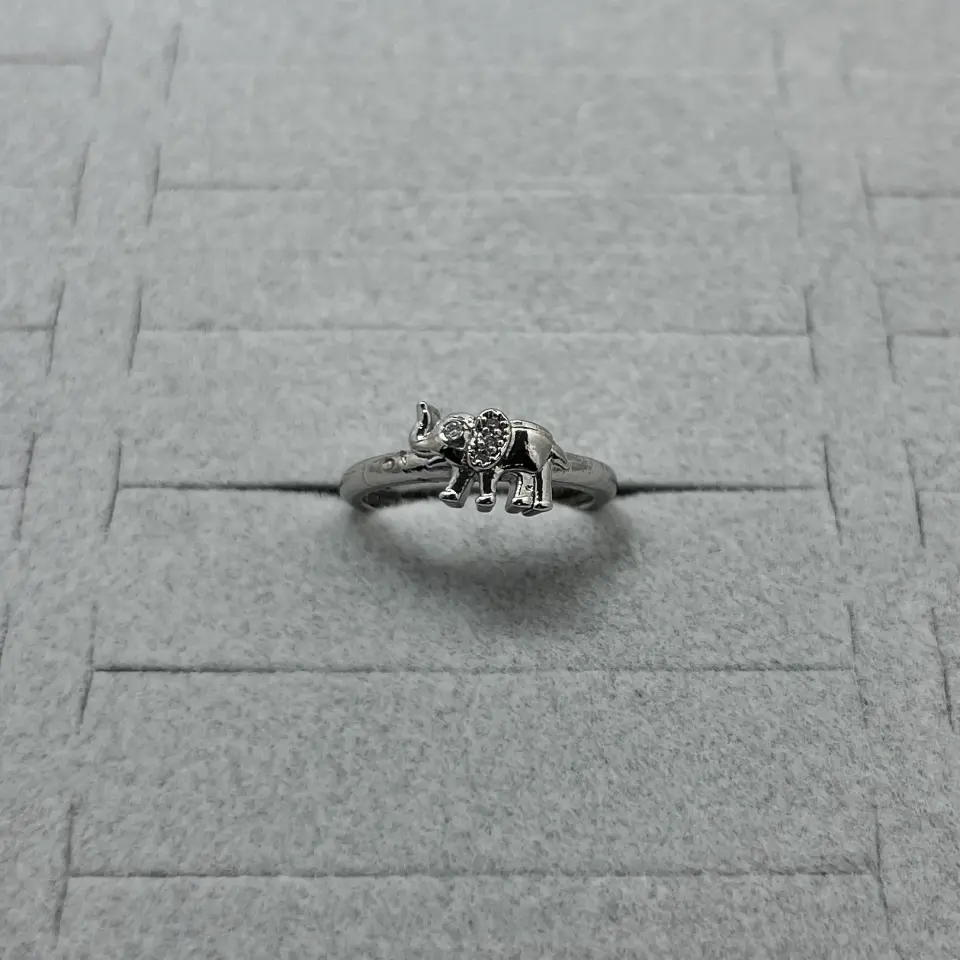 Pirinç I Ayarlanabilir Fil Yüzük