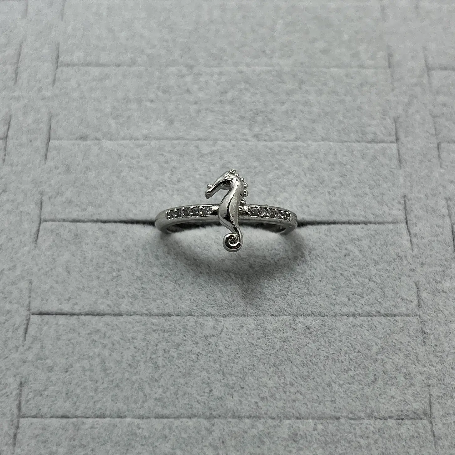 Pirinç I Ayarlanabilir Deniz Atı Yüzük