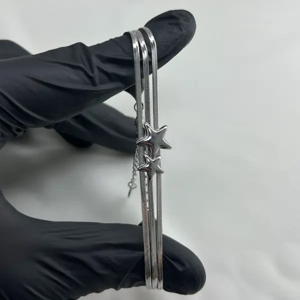 ÇELİK I İtalya Yıldız Bileklik