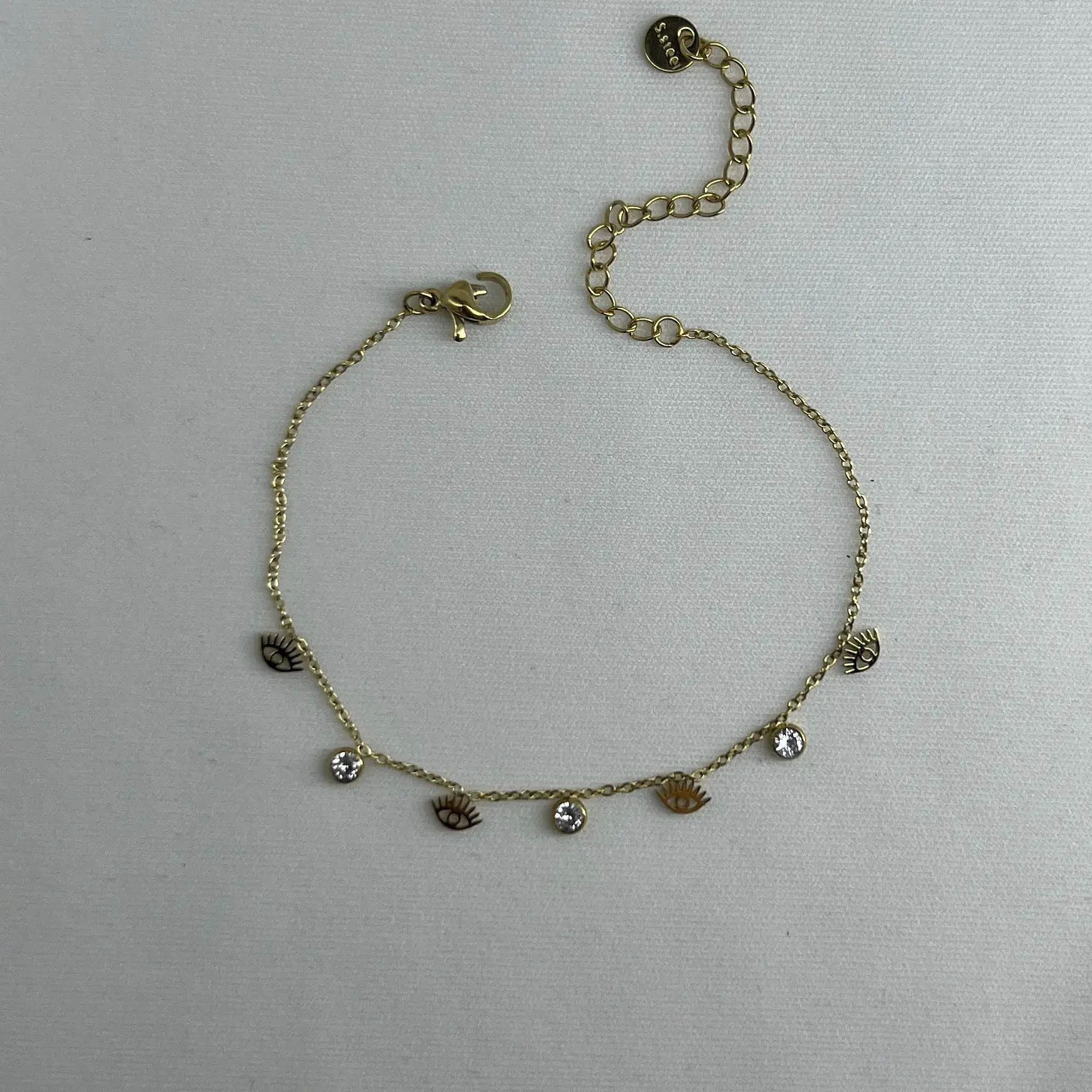 ÇELİK I Göz Taşlı Bileklik