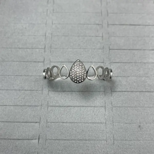 ÇELİK I Damla Taşlı Kelepçe