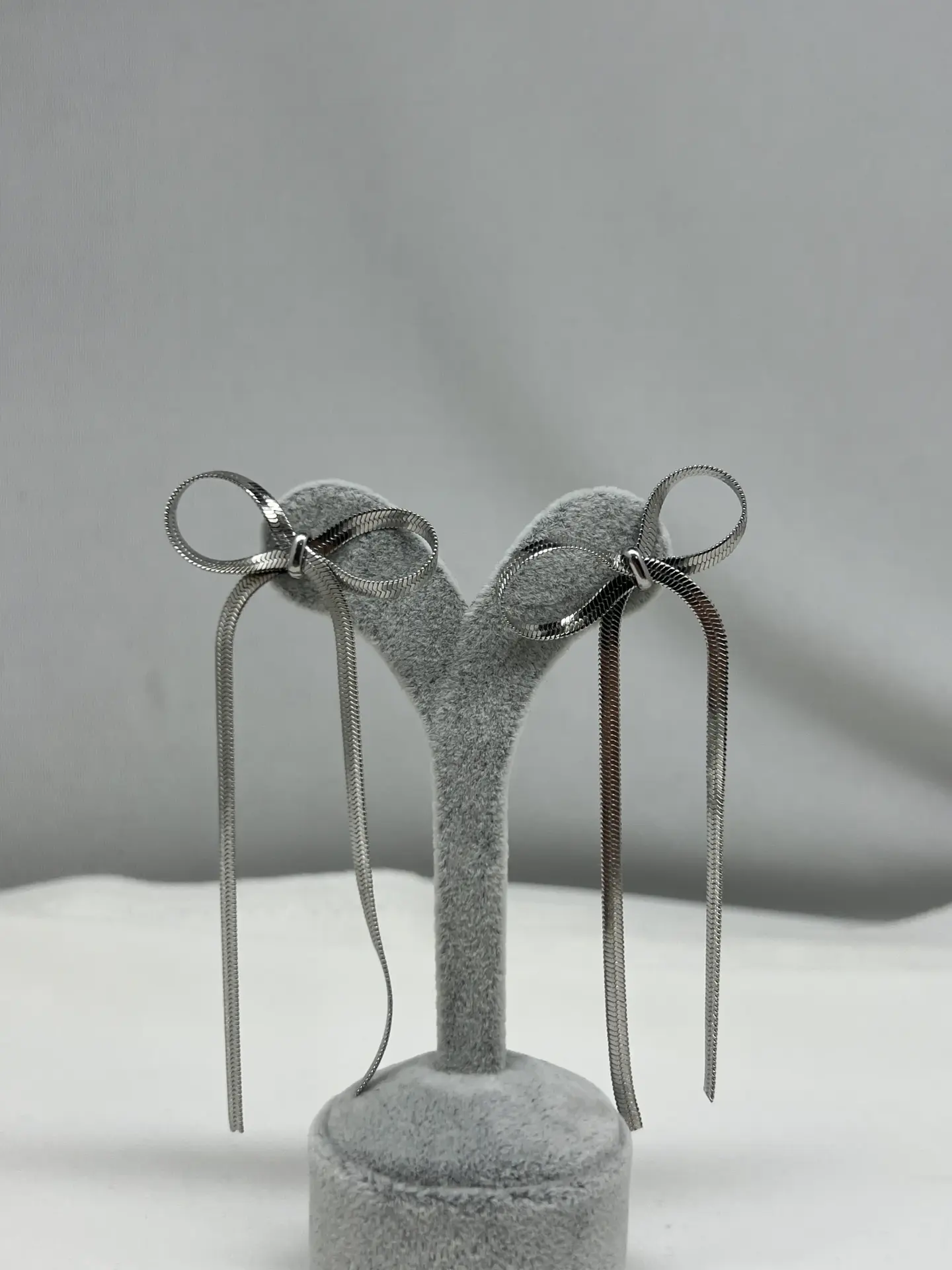 ÇELİK I Kurdele Küpe