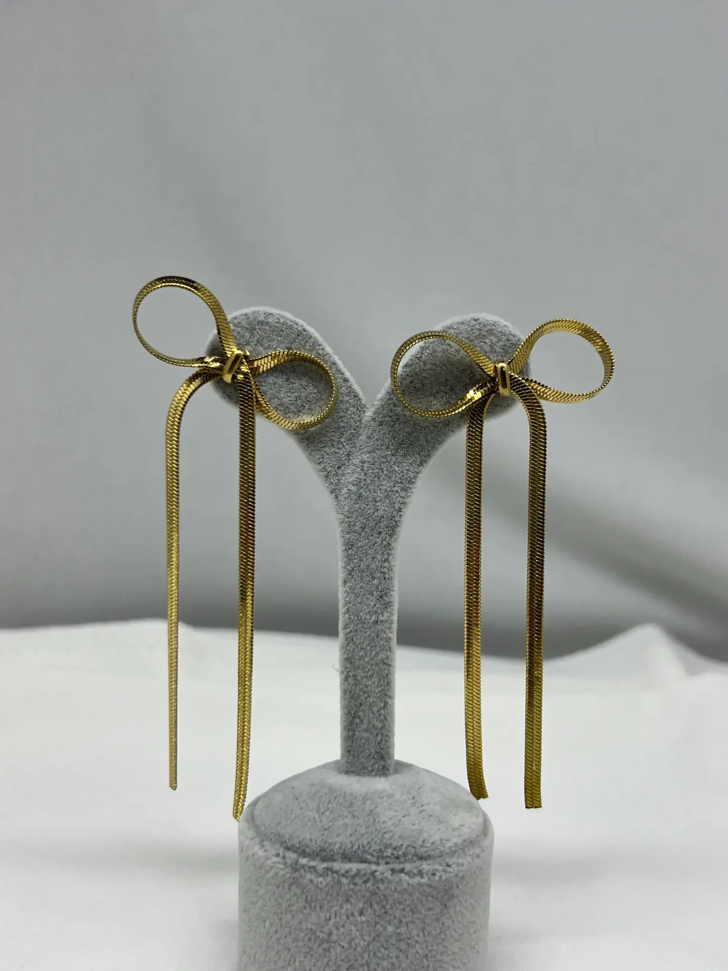 ÇELİK I Kurdele Küpe