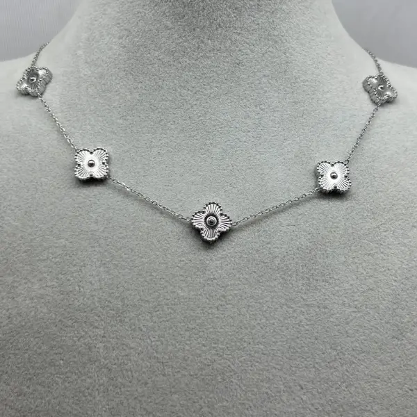 ÇELİK I Kuyum Model Yonca Kolye