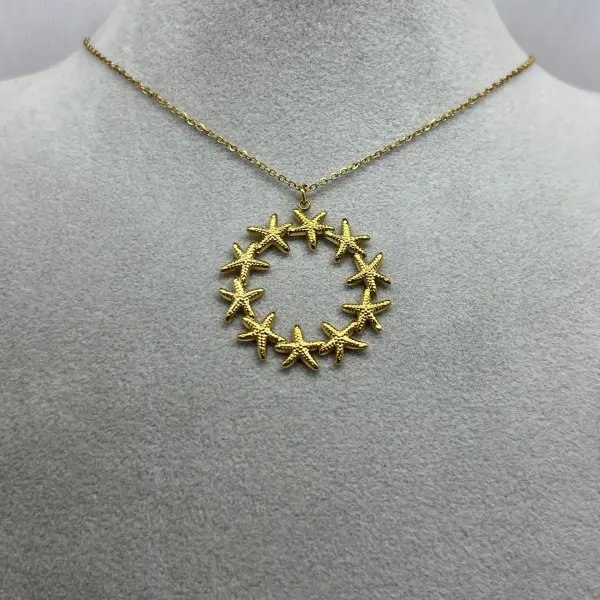 ÇELİK I Deniz Yıldızı Kolye