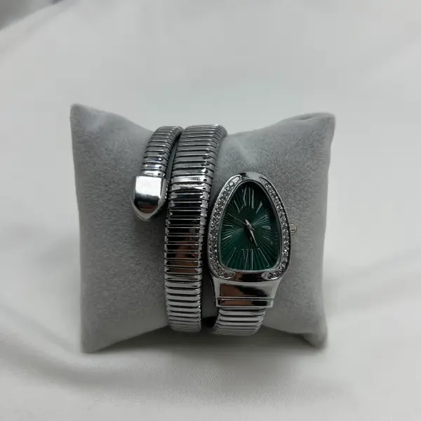 METAL I Yeşil Kadran Saat