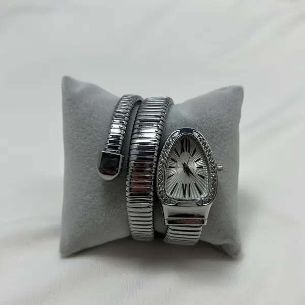 METAL I Beyaz Kadran Saat