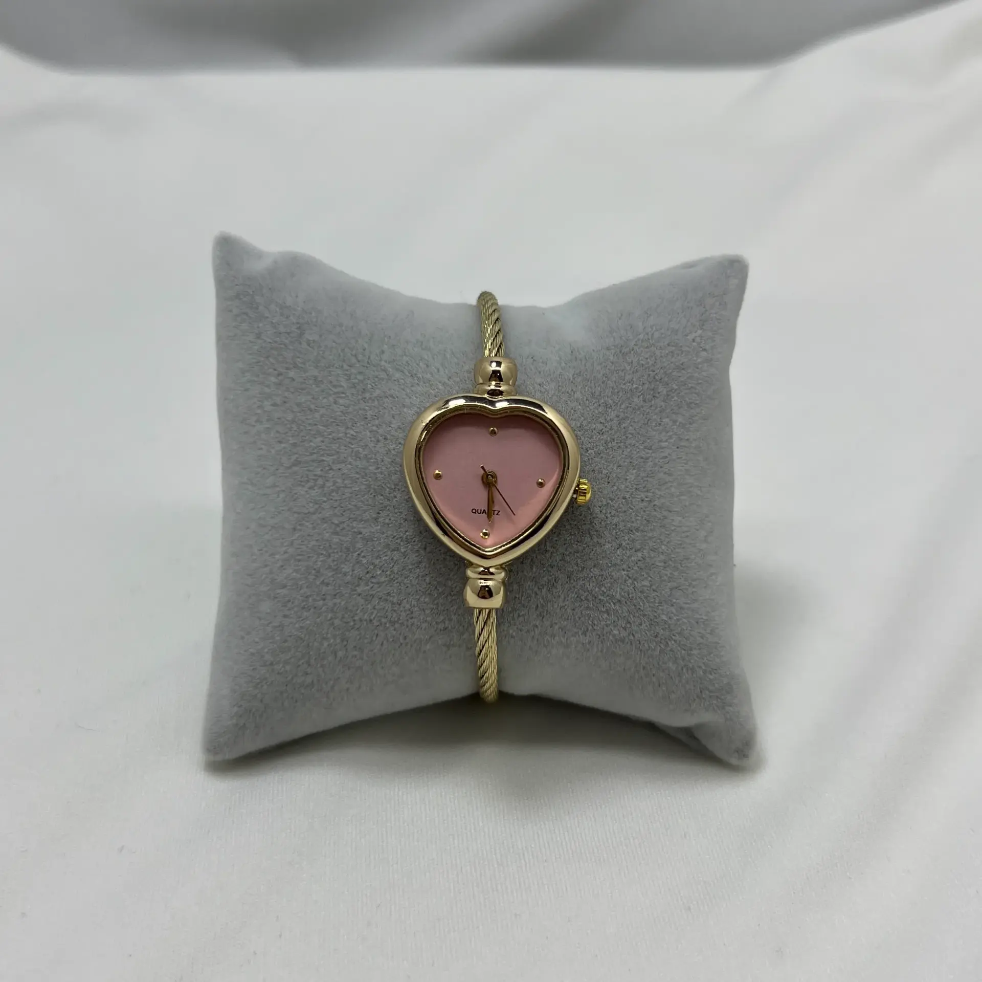 METAL I Pembe Kalp Saat
