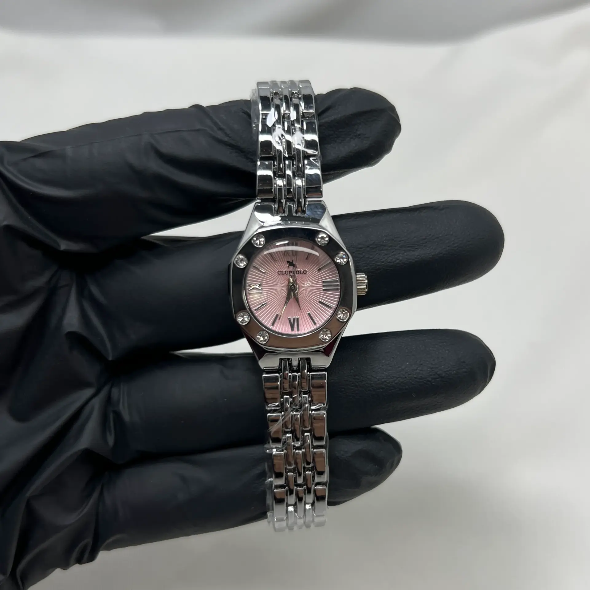 METAL I Taşlı Saat