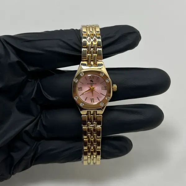 METAL I Taşlı Saat