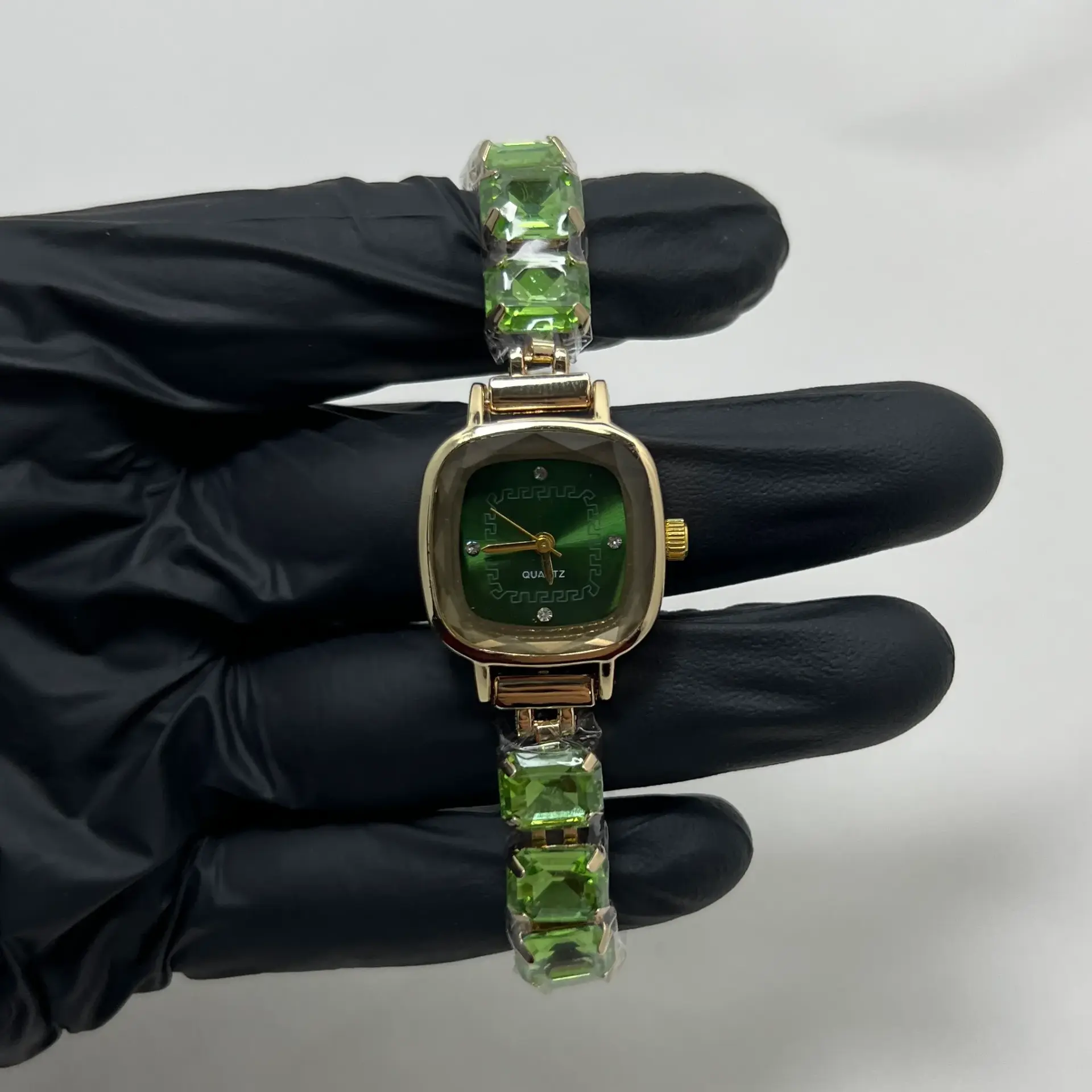 METAL I Vintage Yeşil Saat