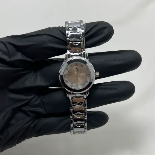 METAL I Taşlı Saat