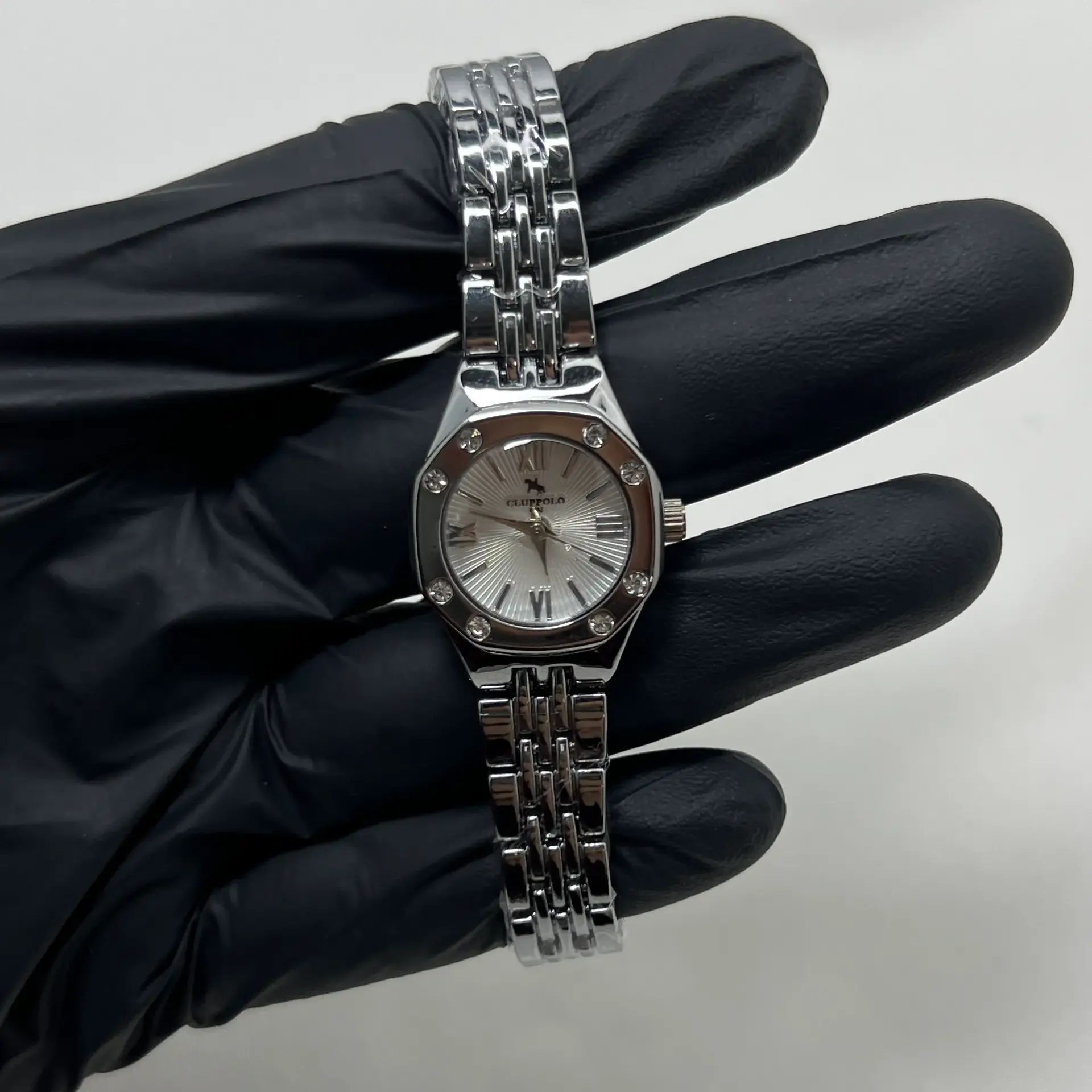 METAL I Taşlı Saat